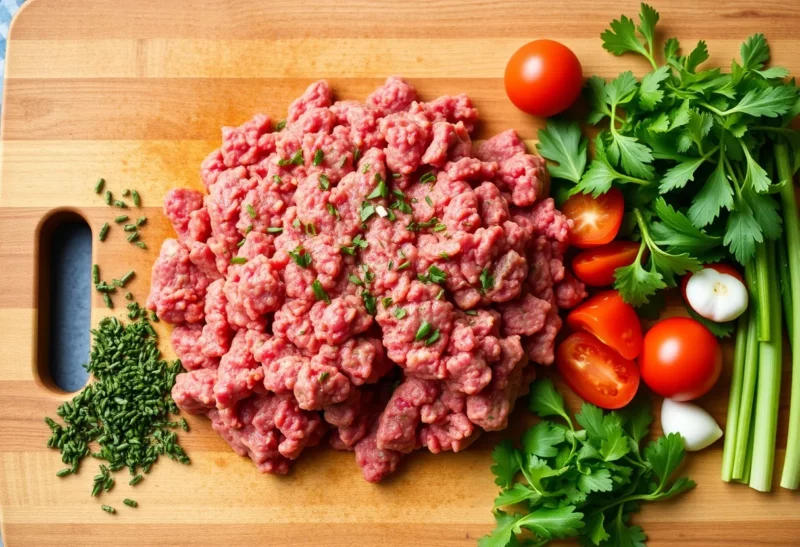 Ground beef